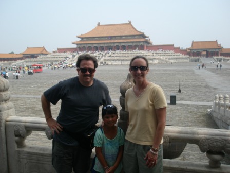 Family in Forbidden City